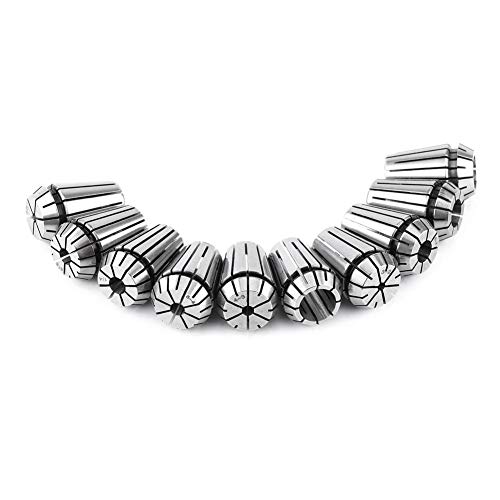 Pinça de mola, alta precisão ER20 CNC máquina de gravação Colle Spring Collet Set, 10 pçs/conjunto p