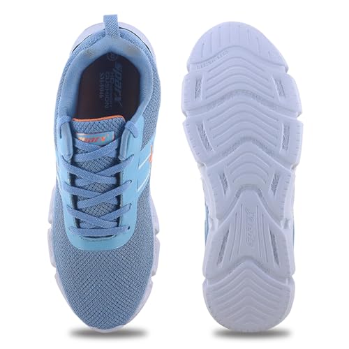 Image of SPARX SM-9046 Men's Sports Shoes | High-Grip Sole, Soft Cushioning & Stylish Lace-Up Design