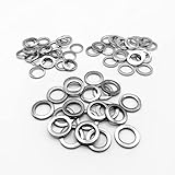 30 Stück mai® Fitschenringe RN 324 Stahl verzinkt gemischt Sortiment Ø 10,2/11,2/12,2 mm