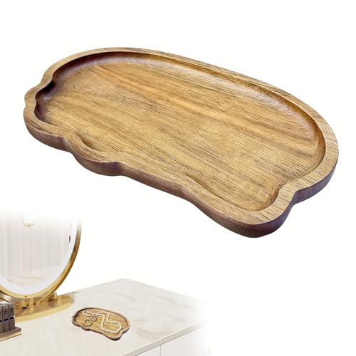 Plateau decoratif en Bois, Plateau de clé Vintage en Forme de Nuage, décoratif Multifonctionnel dans Le Couloir de la Salle de Bain de la Chambre à Coucher