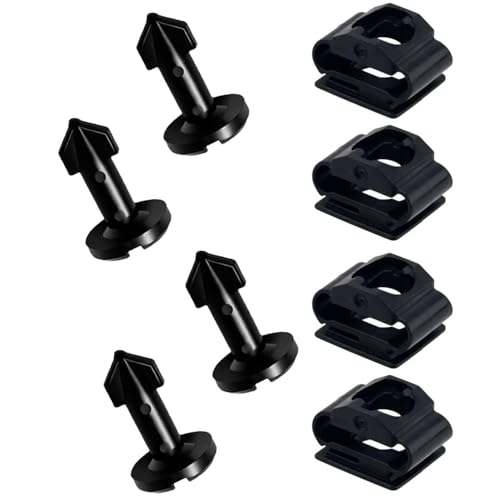 NPSNGSJY 91501-SS8-A01 Engine exterior Cover Stay Grommet and Stud Kit Compatible with Honda Clips Body and Trim 91601-SS8-A01