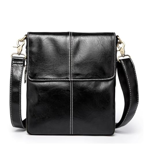 Bolso bandolera de cuero para hombre: viaja sin perder tus cosas con este estilo retro casual
