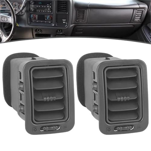Grille d'aération centrale Chevrolet Suburban réglage précis du flux d'air habitacle 2 pièces