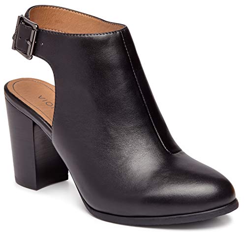 Vionic Women's Perk Lacey Ankle Strap Bootie - Ladies Boots with Concealed Orthotic