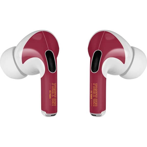 Skinit Decal Audio Skin Compatible with Apple AirPods Pro (2rd Gen, 2022) - Officially Licensed Fight On Design