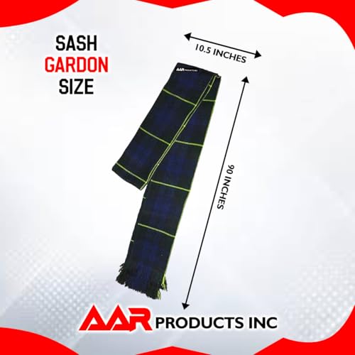 Image of AAR Womens Tartan Clan Sashes Ladies Brooch Scottish Highland - 90 x 10.5 Inches