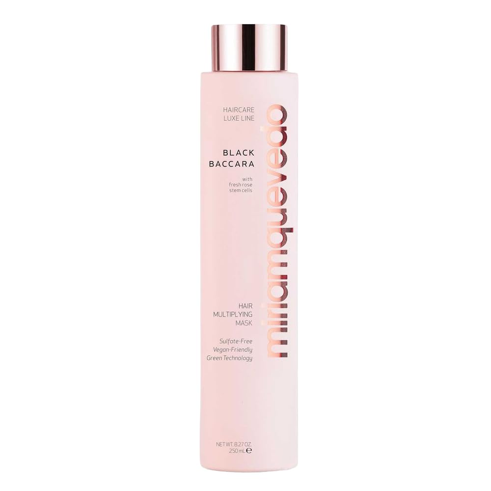 Miriam Quevedo Black Baccara Hair Multiplying Mask - Unisex, 8.4 oz Jar, 252 ml, Hair Conditioning Mask