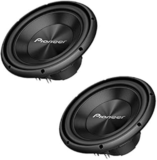 Two Pioneer TS-A300D4 12” Dual 4 ohms Voice Coil Subwoofers