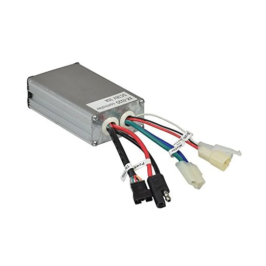 AlveyTech 36 Volt 5-Pin 5-Connector Controller - Replacement for The Currie 1000 Series, eZip, IZIP, GT, Mongoose, Schwinn Electric Folding Scooters, E-Bike, Scooter Motor & Charger Control Module