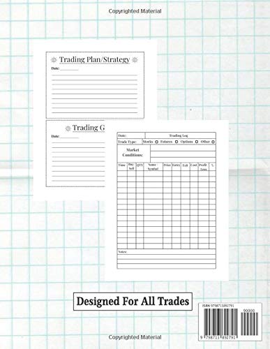 Trading Log Book & Trade journal: Records Stocks, Options, Futures, FOREX and Other Investments image 3