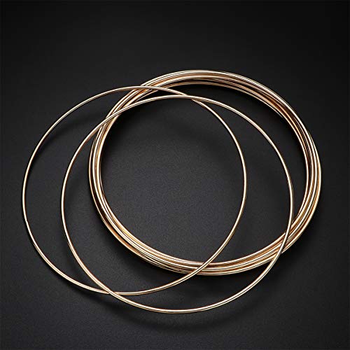Anel de apanhador de sonhos SUPVOX 10 peças 16 cm argolas de metal para presentes artesanato fazer d