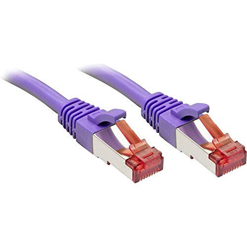 LINDY Câble réseau Cat.6 S/FTP, cuivre, 250MHz, Violet, 3m