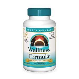 Source Naturals Wellness Formula, Advanced Immune Support*, Bio-Aligned Vitamins & Herbal Defense – Immune System Support Supplement & Immunity Booster – 120 Capsules