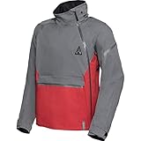 pharao jacke rückenprotektor  Pharao Motorradjacke mit Protektoren Motorrad Jacke Torc WP Textiljacke rot L, Herren, Tourer, Ganzjährig