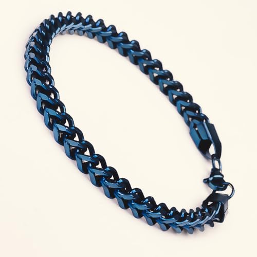Image of Nakabh Cuban 8 inch Stainless Steel Bracelet for Men Boys