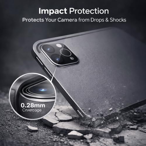 Image of Mizi [3 Pack Camera Lens Protector for iPad Pro 11 /12.9 inch (2022 /2021 /2020), Scratch-Resistant, HD Clarity, 3D Full Coverage - Clear