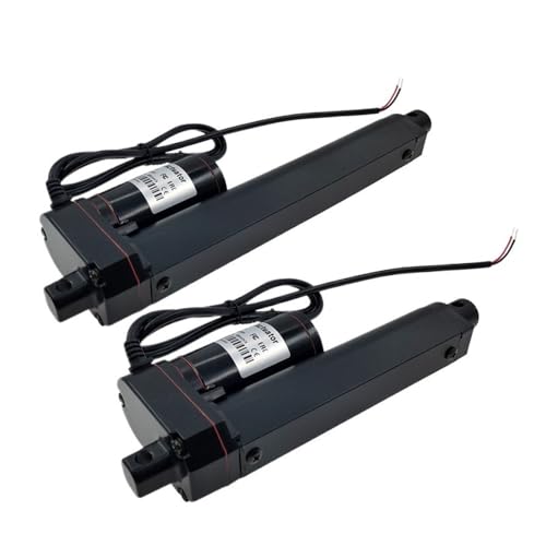 Actuador lineal 12V motor eléctrico de 1200N con carrera 250mm y velocidad 6mm/s