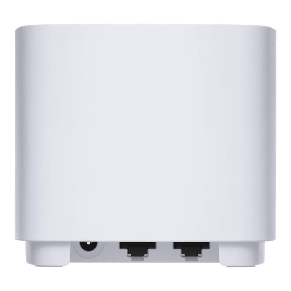 ASUS ZenWiFi XD4 Blanc - Système Wi-FI 6 AX Mesh, Double Bande (2,4 GHz / 5GHz), 1800 Mbit/s, 400m2, AiProtection avec TrendMicro à Vie, Ports WAN/LAN - 4