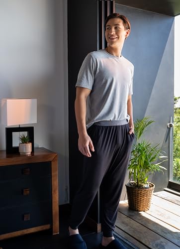 Image of Fruit of The Loom Men's 360 Stretch 2-Pack Jogger Pajama Sleep Pant