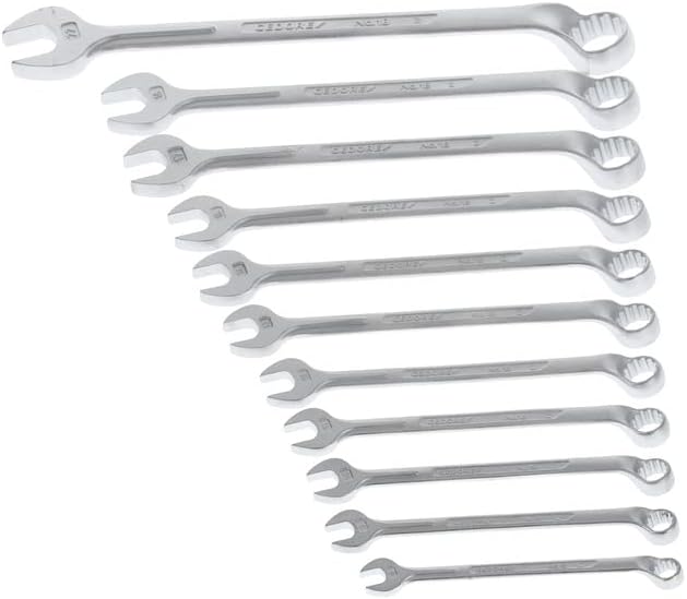 Gedore 6012250 1 B-011 Combination Wrench Set 11 pcs 8-22 mm