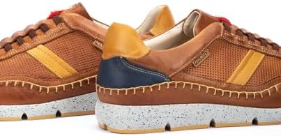 PIKOLINOS Leather Sneakers Fuencarral M4U - Size 11-11.5 Brandy | Image 7