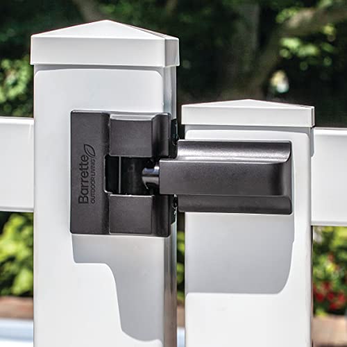 Boerboel Heavy-Duty Modern Wrap Hinge Kit 73014301 Black(2 Pack) by Barrette Outdoor Living - Image 3