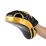 Handpratzen mit Ziel Focus Boxhandschuhe Box Ziel Kampfsporttraining mit Schlaghandschuhen,PU-Krallen,Box-Taekwondo-Pads,Ziel-Trainingshandpads,Karate-Handschuhe,MMA/Muay Thai/Sparring/Dojo/Kampfkunst