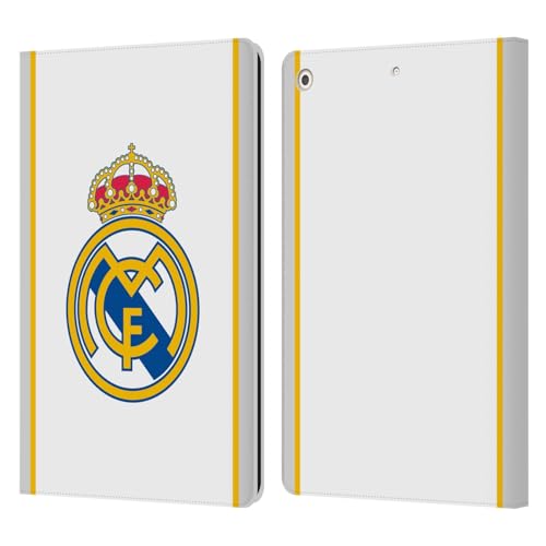 Étui portefeuille Real Madrid en cuir premium pour protection iPad 10.2