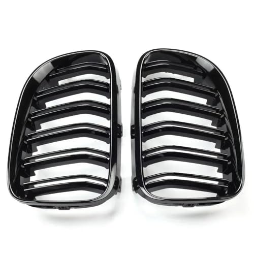 Grille de calandre BMW E92 E93 Facelift 320d 320i 325i 2010-2013 sport noire brillante