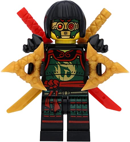 Ninjago - Mini personaggio Samurai X (NYA) con capelli e spade - Lego - Immagine 8