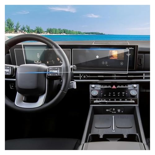 Film écran LCD 12,3 pouces tactile Hyundai Tucson 2024, protection verre trempé GPS