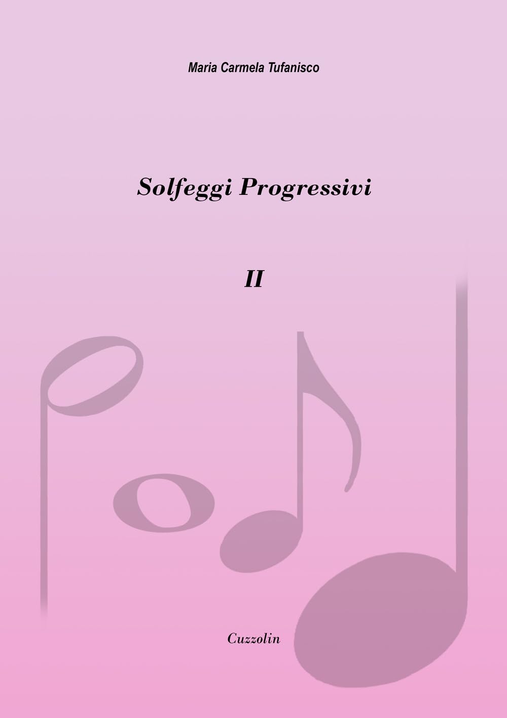 Solfeggi progressivi Vol 2 partition double clé méthode de solfège