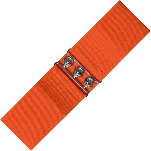 Ro Rox Ceinture Large Élastique Femme Taille Haute Style Rétro Vintage – Ceinture Stretch pour...