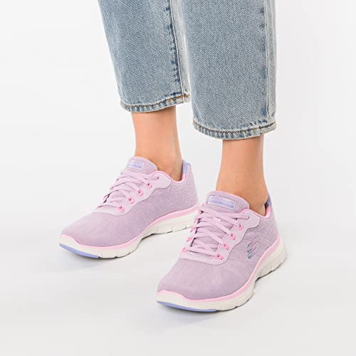 Image of Skechers Women Flex Appeal 4.0 Lace Up Shoe