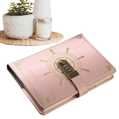 Carnet de notes en cuir synthétique nautique journal intime avec stylo
