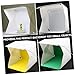 BESPORTBLE Portable Mini Photo Box LED Lighting Cube Tent with Adjustable Brightness, 30cm Foldable Photography Backdrop Studio for Jewelry and Electronics Shooting