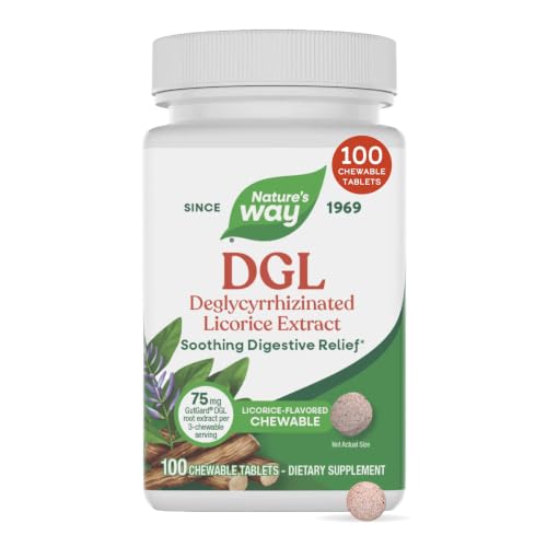 Nature's Way DGL Chewable Tablets