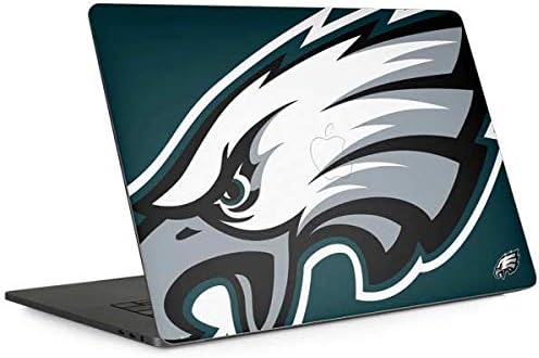 Skinit Decal Laptop Skin Compatible with MacBook Pro 13-inch with Touch Bar (2016-20) - Officially Licensed NFL Philadelphia Eagles Large Logo Design