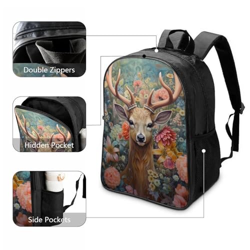 Kids backpacks animé Elk 3D sac accessoire de mode pour garçons