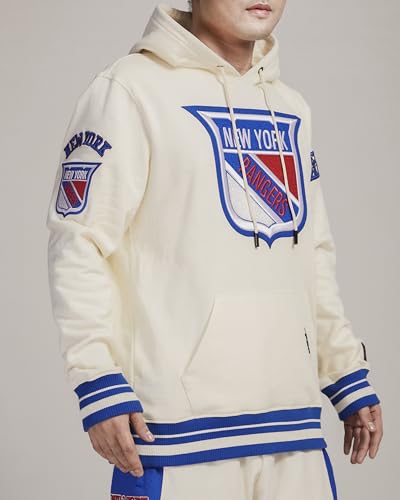 Image of Pro Standard Men's NHL Retro Classics Brushed Back French Terry Pull Over Hoodie