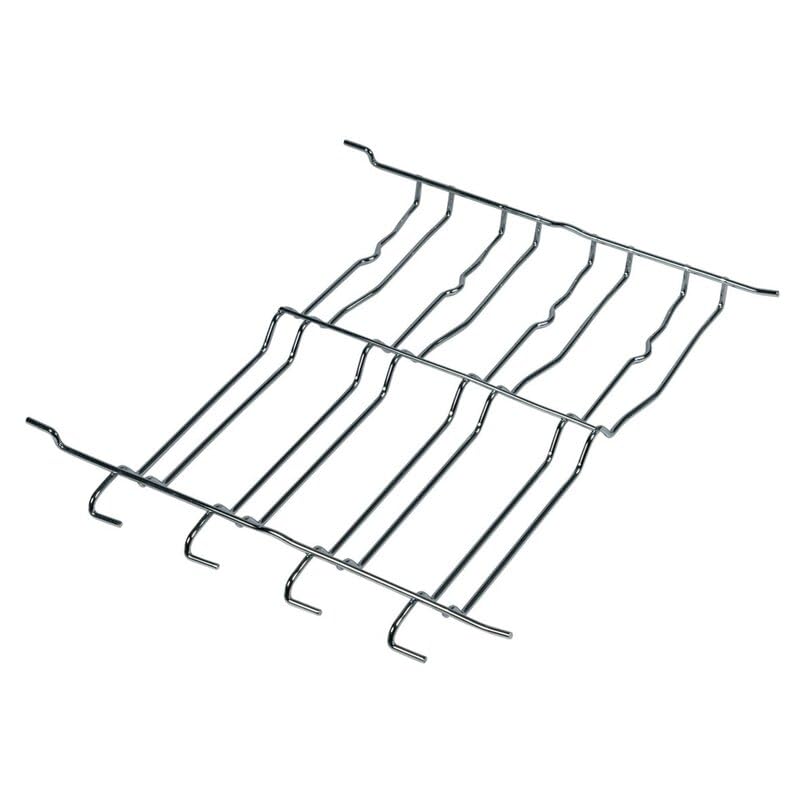 LUTH Premium Profi Parts Rejilla de sujeción izquierda para bandejas de horno compatibles con Whirlpool 481010412913 en horno