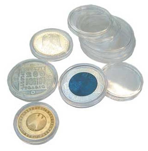 Preisvergleich Produktbild Safe 6721-5 Münzdosen / Münzkapseln 5er-Pack 21,5 mm