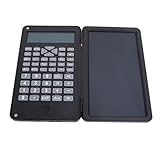 Soins des yeux : la tablette d'écriture calculatrice adopte un écran LCD, sans rayonnement et sans éblouissement, ce qui peut protéger efficacement votre vue. Il intègre une batterie CR2025, peut être remplacé pour une utilisation en cycle et adieu au mode de peinture traditionnel.