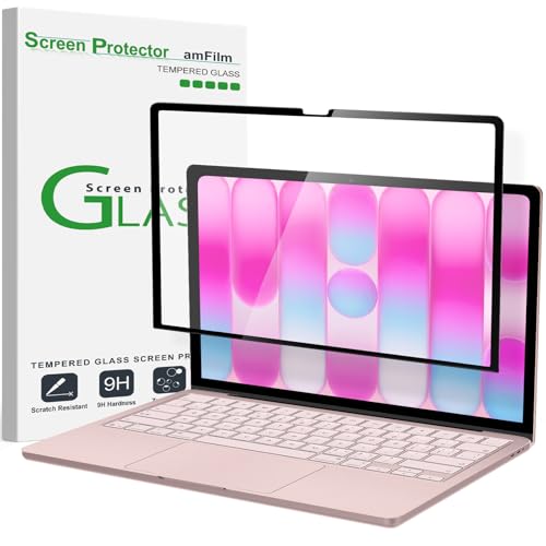 amFilm Screen Protector for MacBook Neo 13 2026 Tempered Glass