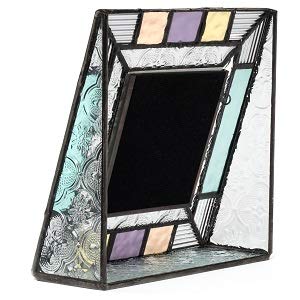 Amazon.com - J Devlin Vintage Glass Picture Frame, 3x3, Multicolor