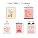 Pink and Orange Wall Art Decor Set of 6,Matisse Prints for Bathroom,Cute Posters for Room Aesthetic,Light Pink Pictures for Living room, Boho Dorm Decor for College Teen Girl (8
