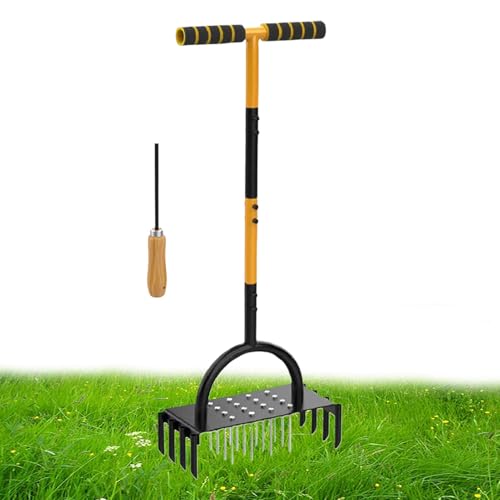 Outil d'aération manuel pour terre compacte et relâchement du sol de jardin