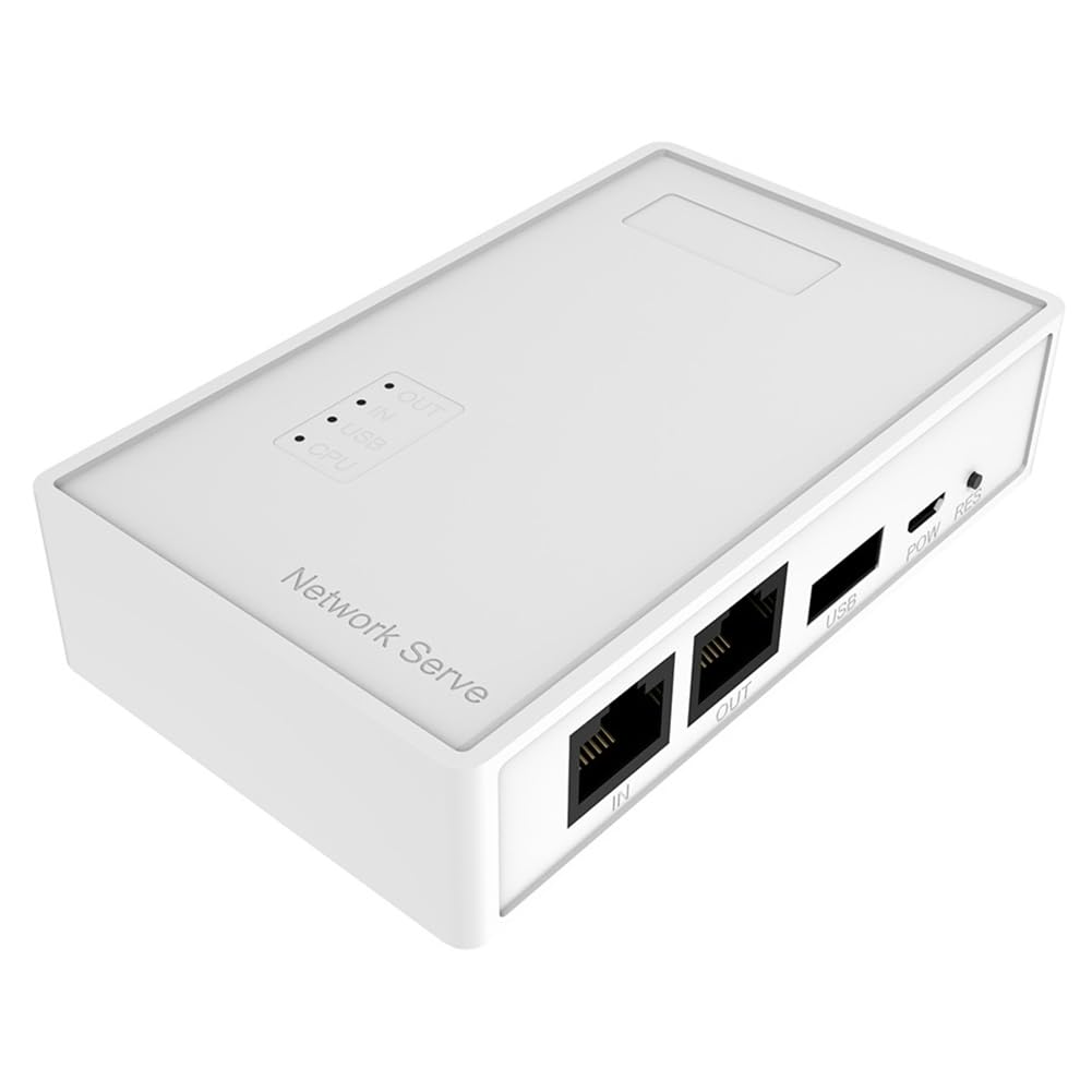 Serveur d'imprimante USB, partage de périphériques, partage de périphériques, partage d'impression, serveur d'impression RJ45