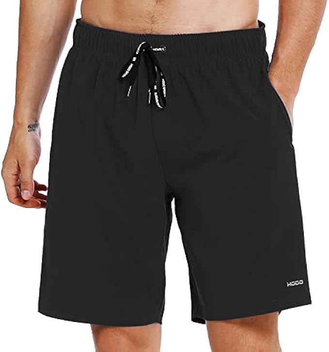 HOdo Mens Swim Trunks 9" Quick Dry Bathing Suit Swimsuit Shorts