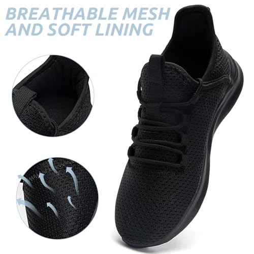 Image of Running Womens Shoes Fashion Walking Sports Gym Tennis Breathable Slip on Ladies Non Slip Lightweight Jogging Sneakers